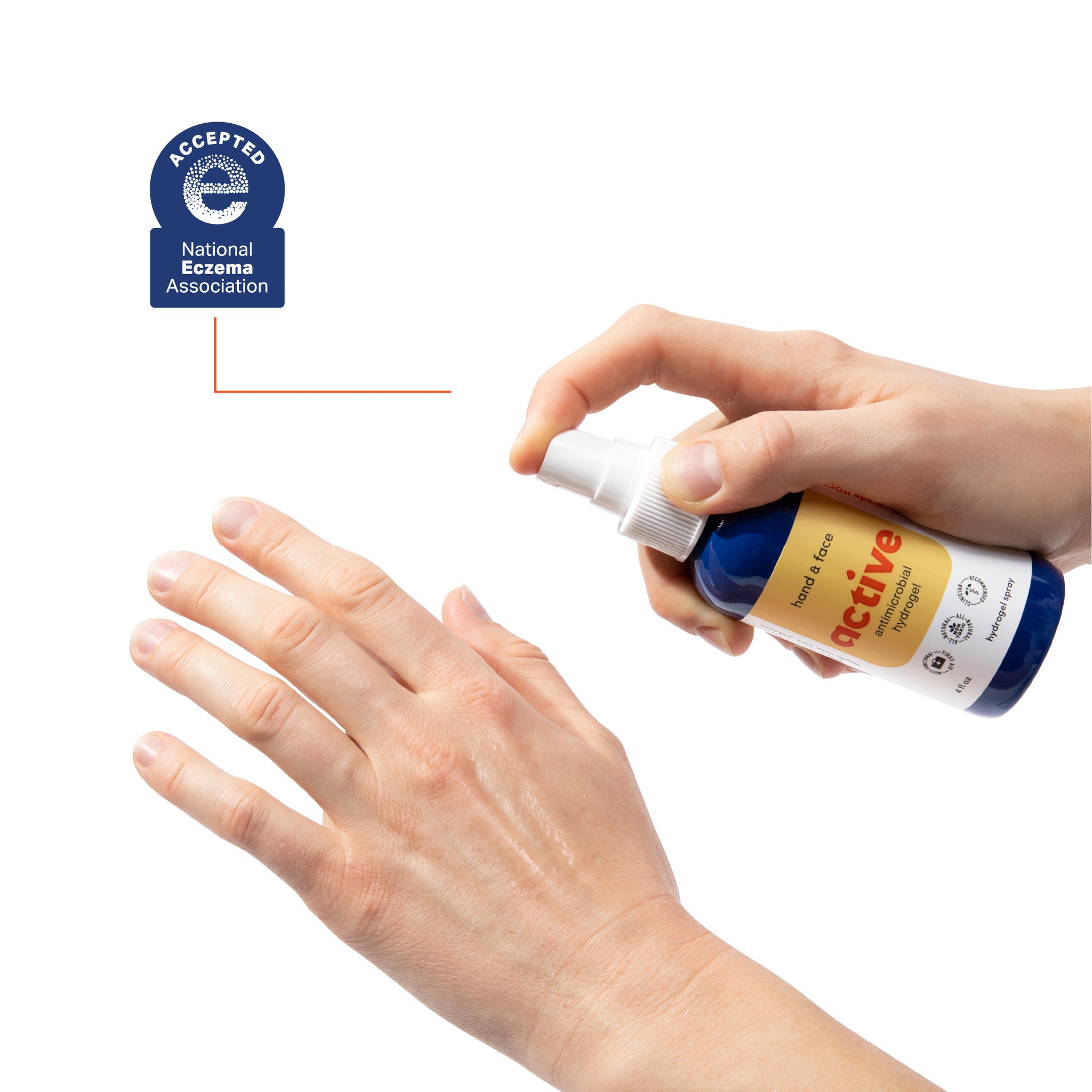 Antimicrobial Hand & Face Hydrogel Spray